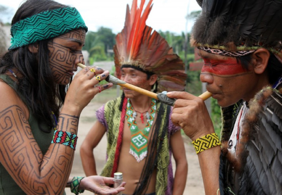 Indigener Katukina-Stamm
