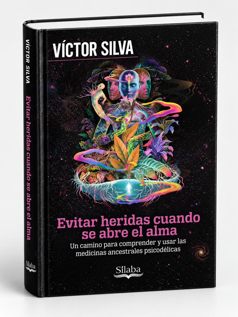 Evitar heridas cuando se abre el alma — Víctor Silva — mockup